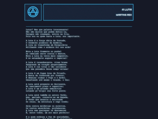 biblioteca/poemas/martinsrex/aluta screenshot