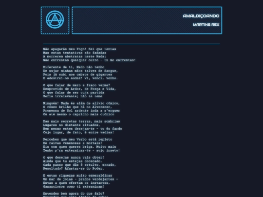 biblioteca/poemas/martinsrex/amaldicoando screenshot
