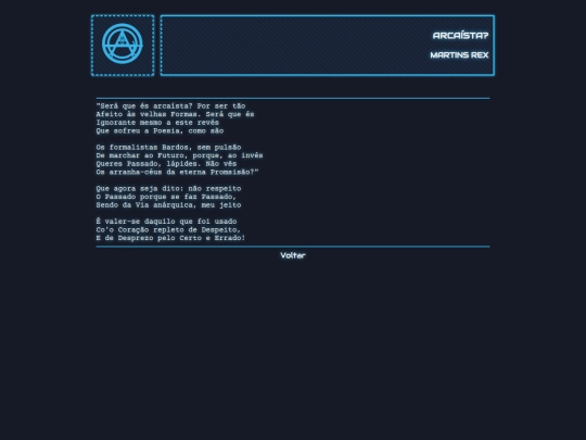 biblioteca/poemas/martinsrex/arcaista screenshot