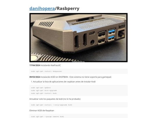 Raspberry/Raspberry screenshot