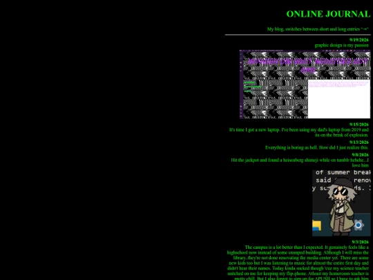 journal screenshot