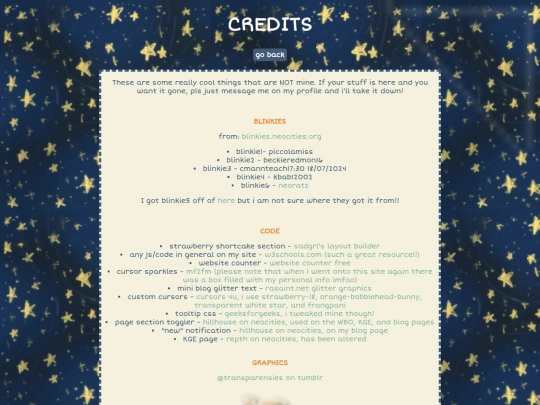 credits screenshot