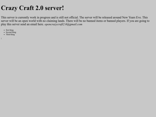 index screenshot