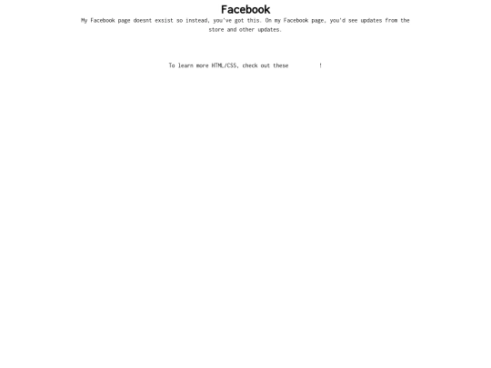 Facebook screenshot