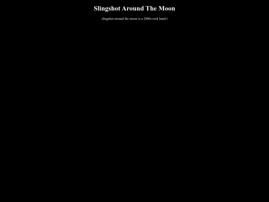 Slingshot-Around-The-Moon screenshot