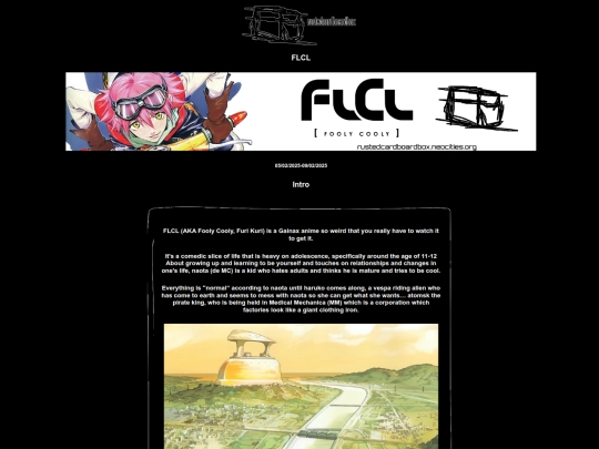 anime/flcl screenshot
