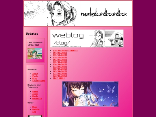 blog screenshot