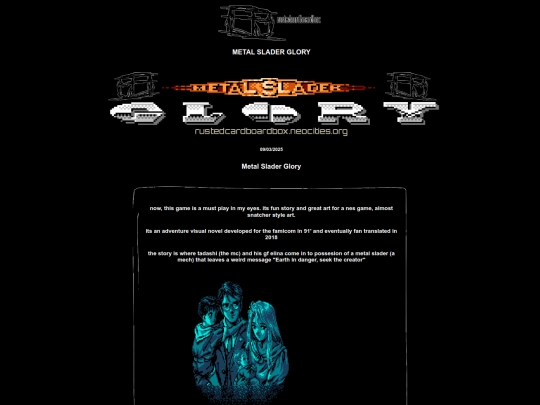 games/metalsladerglory screenshot