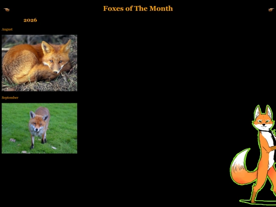 foxofthemonth screenshot