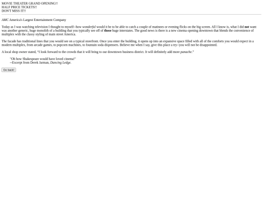 Michael OGara Online News Article screenshot