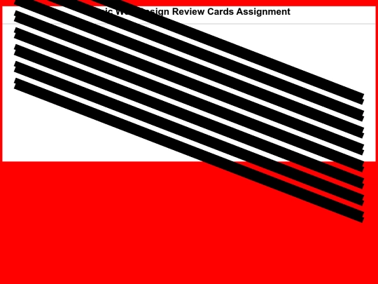 ReviewCardsAssignment screenshot