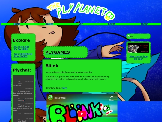 subpages/games/bliink screenshot