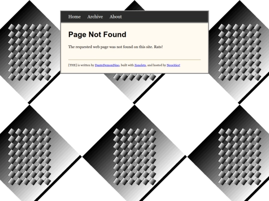 subpages/THE Blog/not_found screenshot
