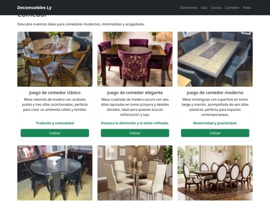 comedor screenshot