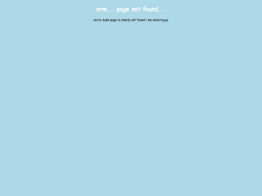 not_found screenshot