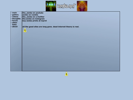 links screenshot