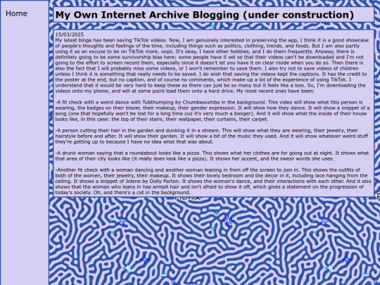 blogpost screenshot