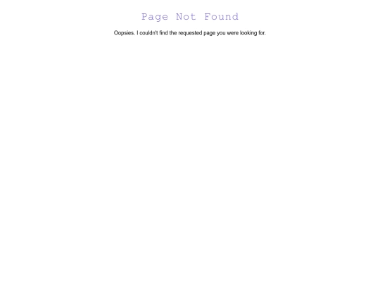 not_found screenshot