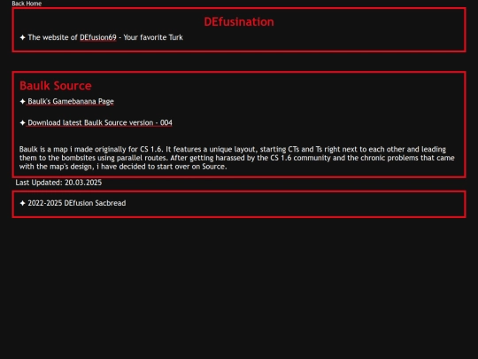 creations/baulks screenshot
