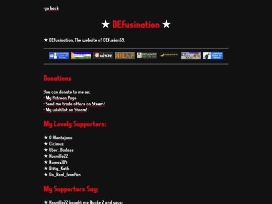 donate screenshot