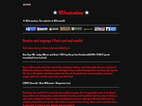 stuffs/quotes screenshot