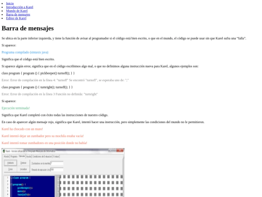Barrademensajes screenshot
