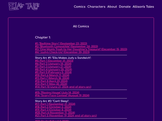comics screenshot