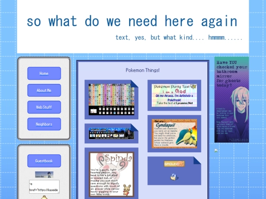 web screenshot