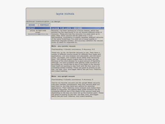 vacuumreviews screenshot