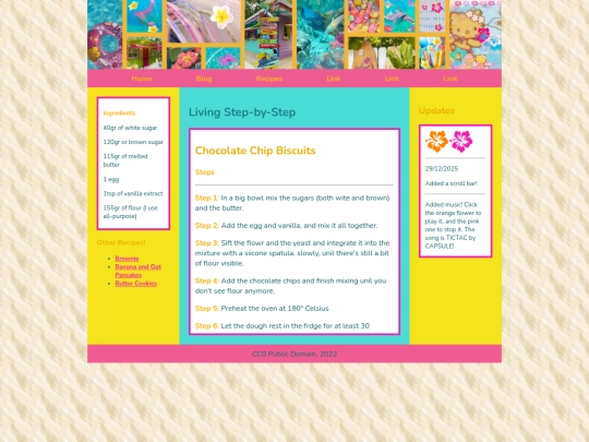 cookies screenshot
