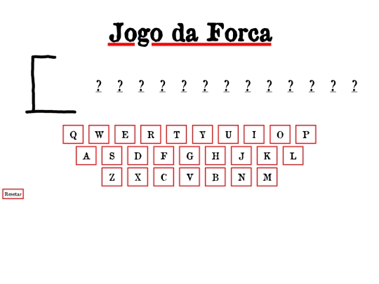 forca screenshot