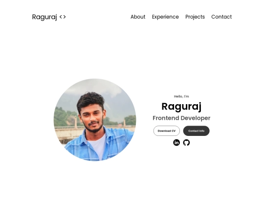 portfolio screenshot