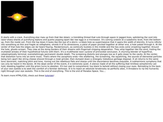 Epilogues/Prologue screenshot
