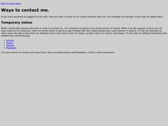 contact screenshot