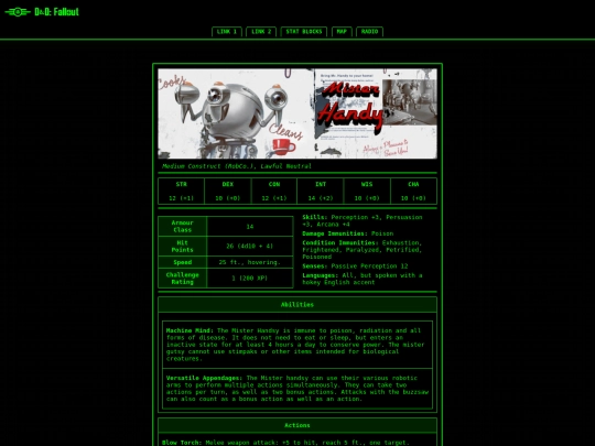 Monsters/Mr.Handy screenshot