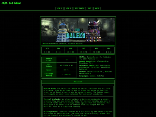 Monsters/TheDaleks screenshot