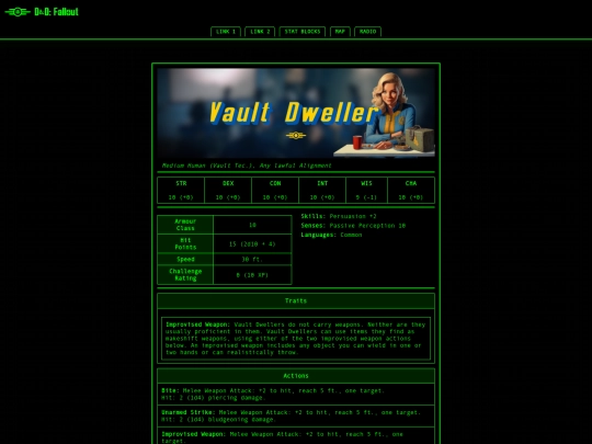 Monsters/VaultDweller screenshot