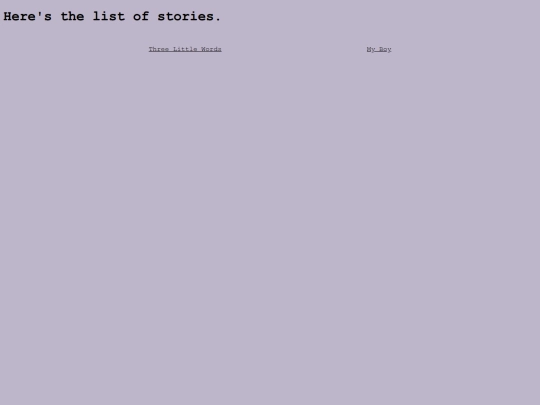 stories screenshot