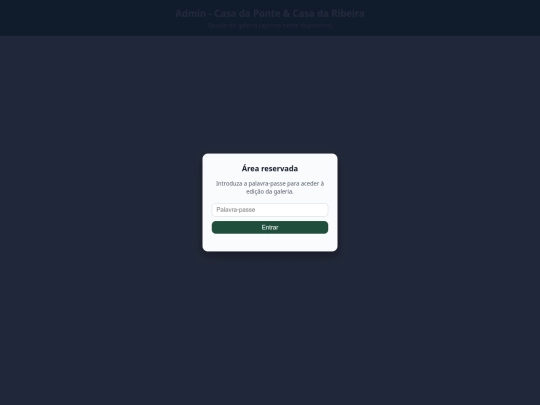 admin screenshot