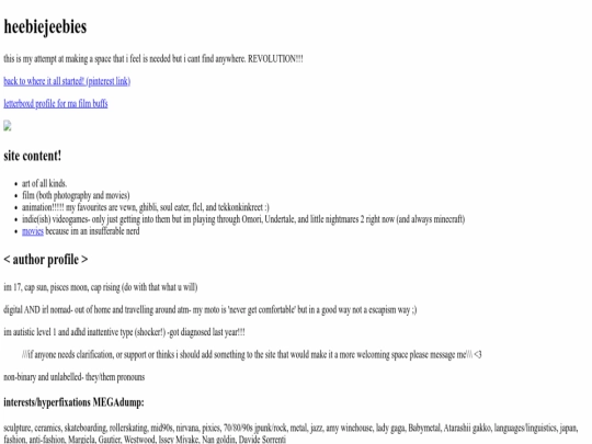 index screenshot