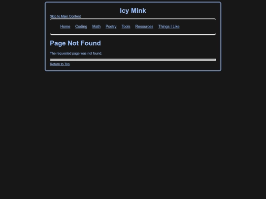not_found screenshot
