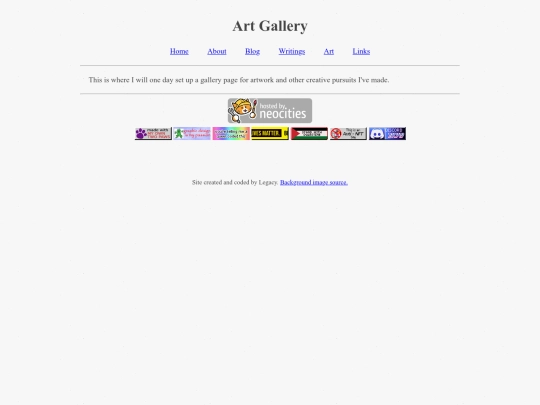 Art/gallery screenshot