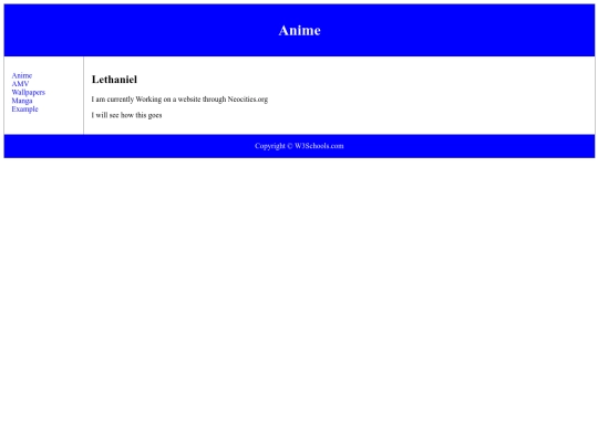 Example screenshot