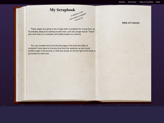 Scrapbook/home screenshot