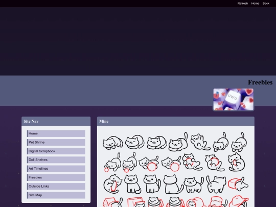 freebies screenshot