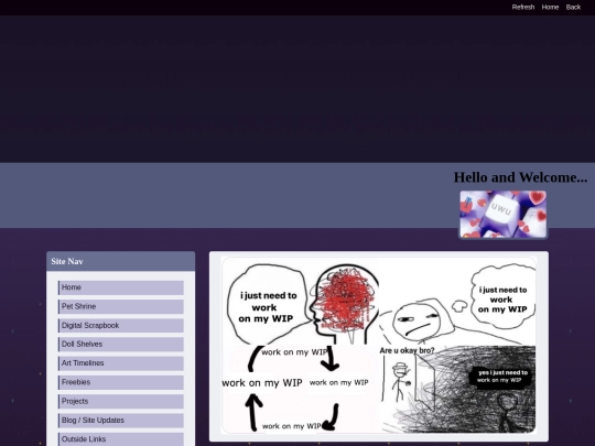 projects/home screenshot