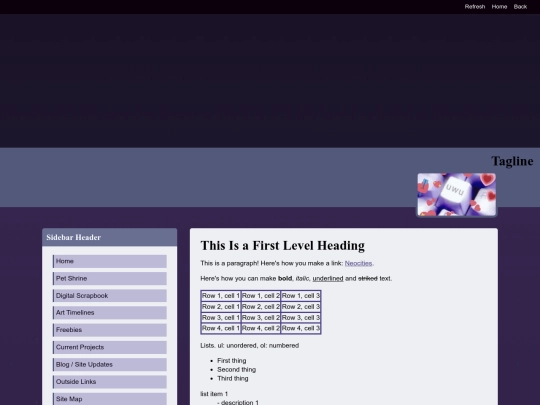 testing screenshot