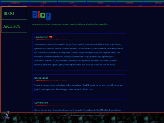 blog screenshot