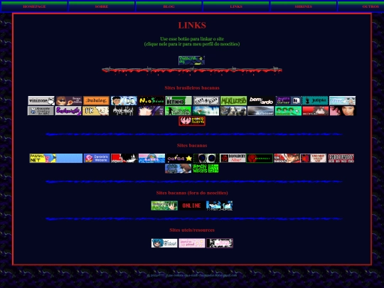 links screenshot