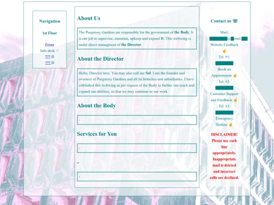info screenshot